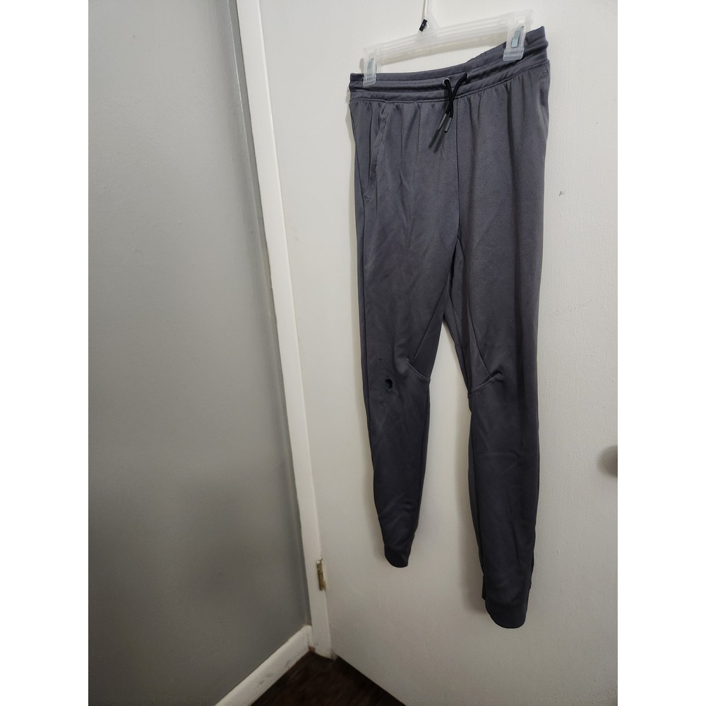 All In Motion Boys XL 16 Gray Activewear Jogger Pants Drawstring Pockets